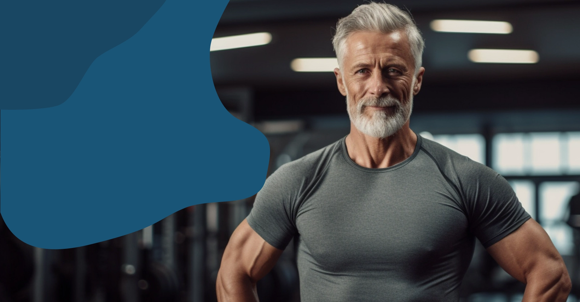 woman smiling in athletic clothes